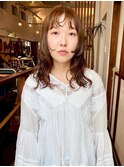 【ニュアンスパーマ】カーリーミディアム