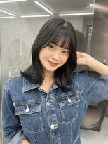 ロンド マーレ 天神大名店(Lond mare)&nbsp;レイヤーカット／くびれ巻き／デジタルパーマ