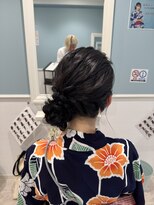 ホワイト 東京新宿店(White) サイドお団子スタイル