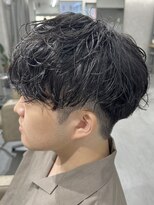 メンズ ラ ジェム(men's la gemme)&nbsp;動きと柔らかさマッシュヘアニュアンスパーマ似合わせパーマ