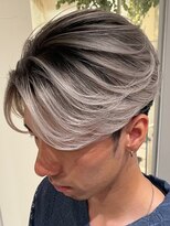 アンサー 渋谷(ANSWER)&nbsp;メンズバレイヤージュハイライトセンターパート