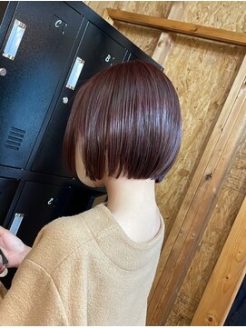 アフターニュース 新潟(afternews) ボブ/こっくりブラウン/ブリーチ/ダブルカラー/駅南