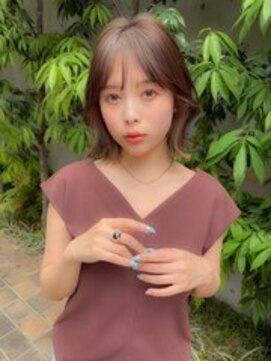 ロビー(LOBBY) 『LOBBY』三浦　モテ愛され美髪くびれボブ×インナーベージュ