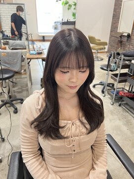 ディッシュ 五反田(dish) 初カラー/ブリーチなしカラー/ベージュ☆五反田美容院