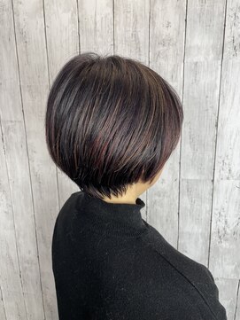 ビューティドレッセヤマノ 池袋パルコ(Beauty Dresse YAMANO) 【白髪ぼかし】【ハイライト】【ヘアマニキュア】【ショート】