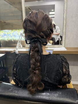 ビューティーサロン ガーデン(beauty salon garden) オトナ女子にも大人気！王道編みおろし☆ 担当 蒼 ☆