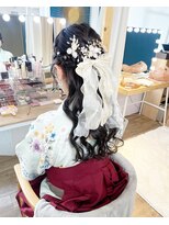 美容堂&nbsp;ハーフアップ