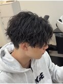ツイストスパイラル/センターパート〔新宿/メンズ/men's〕