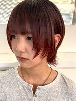 ルシードスタイルレシス(LUCIDO STYLE Les CYS)&nbsp;ショートウルフ×暖色カラー