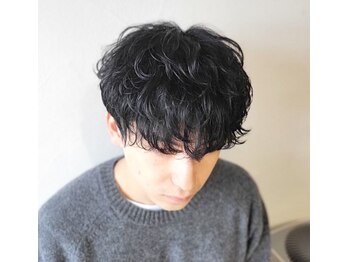 ディープコア 上乃木店(DEEPCORE)の写真/朝のスタイリングも簡単！メンズカジュアルはシャドウパーマ・ツイスパ・波巻きが◎大人の男性も◎