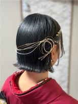 ティアラ 栄(TIARA)&nbsp;名古屋駅★栄駅//お呼ばれショートボブアレンジ◎振袖着付け