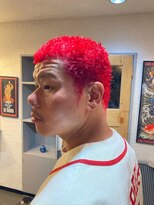 ヘアーデザイン オブジェ(hair design Objet)&nbsp;イージードリル×レッド