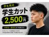 【松下限定】学生限定　学生カット 2,500円