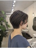 ハンサムショートくびれショート耳かけショート30代40代50代60代