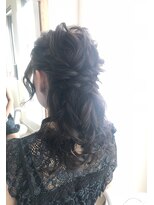 ロカット サロン(Roquat Salon)&nbsp;ロングウエディングアレンジ【ヘアアレンジ　立川南口/立川】