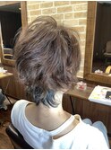 外ハネショートウルフ