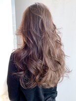 アイティー バイ アルバム 中野店(IT by ALBUM)&nbsp;ベージュロング_ローライトスリークボブ厚めバング_ba285541