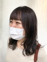 ヘアー アイス カンナ(HAIR ICI Canna)&nbsp;暗髪アッシュのレイヤースタイル