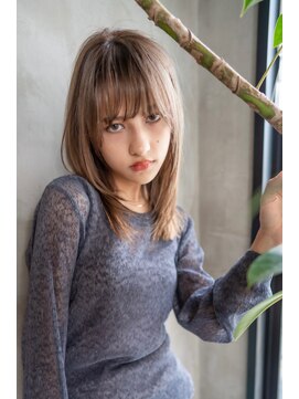 オースティン 錦糸町(AUSTIN) AUSTIN☆大人かわいい前髪セシルカットココアブラウンネオウルフ