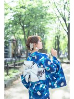 レア(Le'a)&nbsp;大人っぽおだんごヘア☆浴衣スタイル