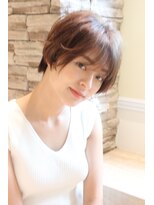 レウナ 外苑前(Reuna)&nbsp;20代30代40代大人可愛いひし形ショートボブ　小顔ショート