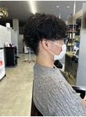 ツーブロック/メンズマッシュ/ツイストスパイラルパーマ