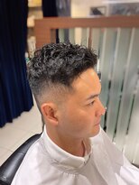 エヌドットバーバー ギンザ(N.BARBER GINZA)&nbsp;くせ毛ショート/フェード/ツーブロック刈り上げ