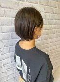 丸みショート/前髪/顔周りカット/透明感/20代30代40代50代