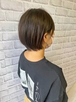 ハピネス クローバー 学園前店(Happiness CLOVER)&nbsp;丸みショート/前髪/顔周りカット/透明感/20代30代40代50代
