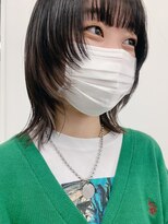 キー(kii)&nbsp;ウルフカット/インナーカラー　福岡　天神　薬院　20代