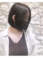 モアナバイヘッドライト 小田原店(Moana by HEADLIGHT)&nbsp;Moana【小田原】#前下がりボブ#髪質改善#艶髪#ダークブラウン