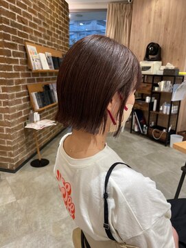 ヘアーエスクールステラ(hair S.COEUR stella) ぷつっとボブ