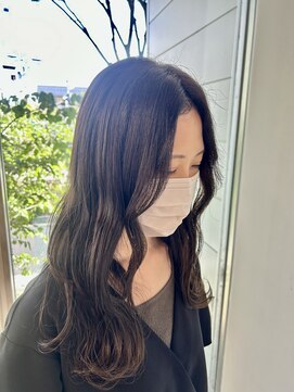 ファースト 長町店(first) 韓国風スタイル+艶感カラー&トリートメント