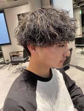 ネクストネオ 静岡(NEXT NEO) NEXT NEO【櫻田】ハイライトメッシュ 波巻きナチュラルパーマ