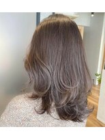 アン たまプラーザ(un)&nbsp;ラベンダーベージュ／髪質改善オージュア認定サロン