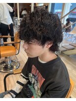クラップス 横須賀中央店(CLAPS)&nbsp;波巻きスパイラルパーマメンズマッシュパーマツイストパーマ