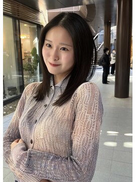 シティ(CITY) ブルーブラック レイヤーカット 表参道