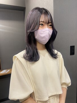 ボアップ(boappu) #ラベンダーカラー#韓国ヘア#パープルカラー#ラベンダーピンク