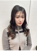 シースルーバング×韓国ヘア