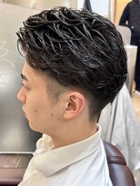 銀座マツナガ 浅草店&nbsp;ニュアンスパーマ/ツイストスパイラル/アップバング/マッシュ