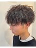 メンズパーマ人気NO1！！カット＋ツイストスパイラルパーマ　￥10395