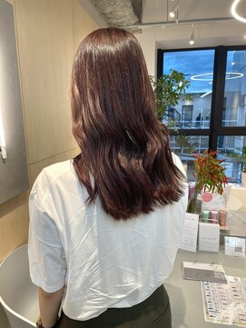 シダ(sida SAIIN) 【西村】20代30代髪質改善ピンクブラウン