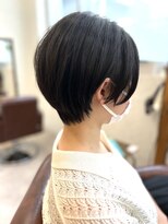 カモン(CAMON) 丸みショート、ブラックカラー