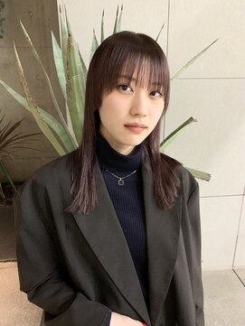 ビューナゴヤ 名駅(VIEW NAGOYA) 前髪/イメチェン/こなれミディ/顔まわりカット/シースルーバング