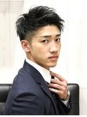 ビジネスバーバーショート爽やか清潔感