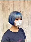【JLB.MOE】シルバーグレー×ブルー