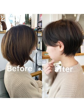 エヴァン(HEVIN) ショート/マッシュショート/ハンサムショート/ボブ