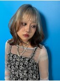 くびれヘア/アプリコットオレンジ/夏のヘアアレンジ/名古屋
