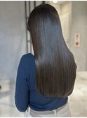 調布ロング縮毛矯正髪質改善トリートメント透明感カラーレイヤー