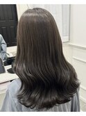 【アイスグレージュ】（ブリーチなし）＊rina＊